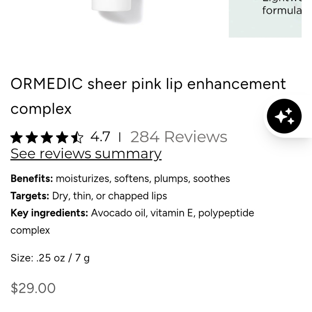 NIB IMAGE SKINCARE ORMEDIC SHEER PINK LIP ENHANCEMENT COMPLEX - Picture 3 of 11